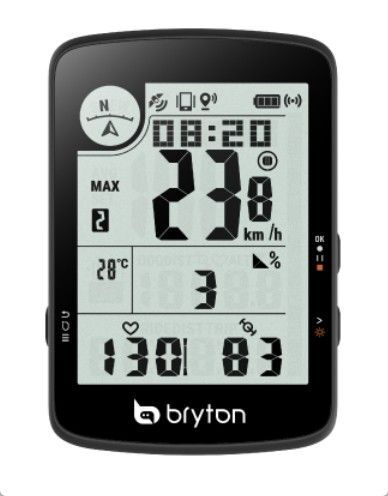 【新発売】ブライトン Rider17E(日本語対応)GPS サイクリングコンピューター