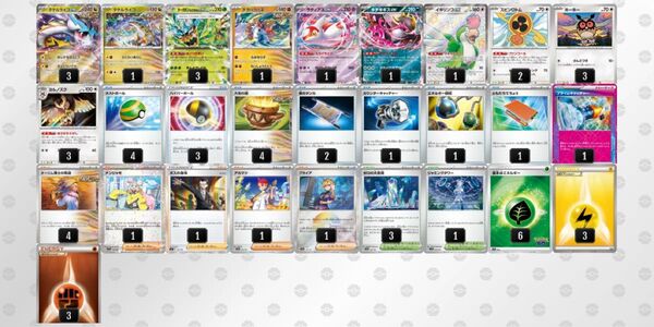 CL優勝構築済みタケルライコexデッキ 二重スリーブ付き