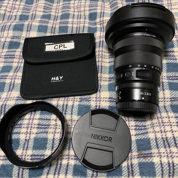 ニコン NIKKOR Z 14-24mm F2.8 S フィルタ付