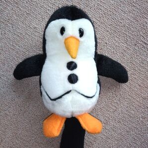 ペンギン ゴルフヘッドカバー ぬいぐるみ
