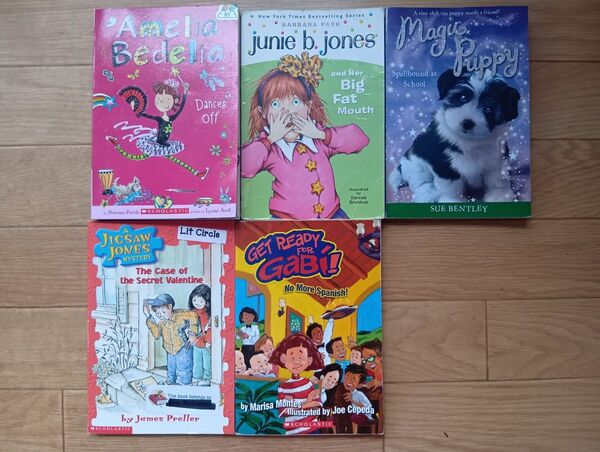 Amelia Bedelia など5冊セット 小学生 洋書 英語 多読