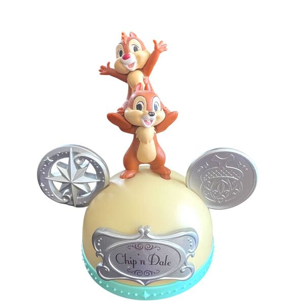 ディズニー チップとデール カプキャライマジネーション2 フィギュア ソフビ 玩具 Disney ホビー