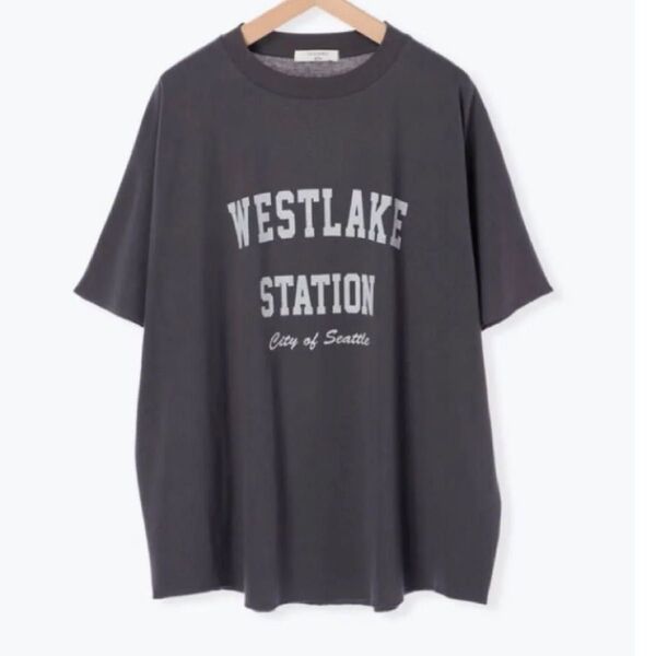 新品 SM2 blue ビッグTシャツ ロゴTシャツ ゆったり オーバーサイズ