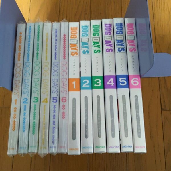 Blu-ray DOG DAYS 完全生産限定版 2クール 12巻セット 全て新品未開封品