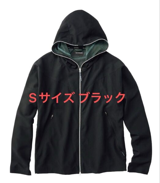 【Sサイズ】エックスシェルター 暑熱フーディー ブラック ワークマン 黒