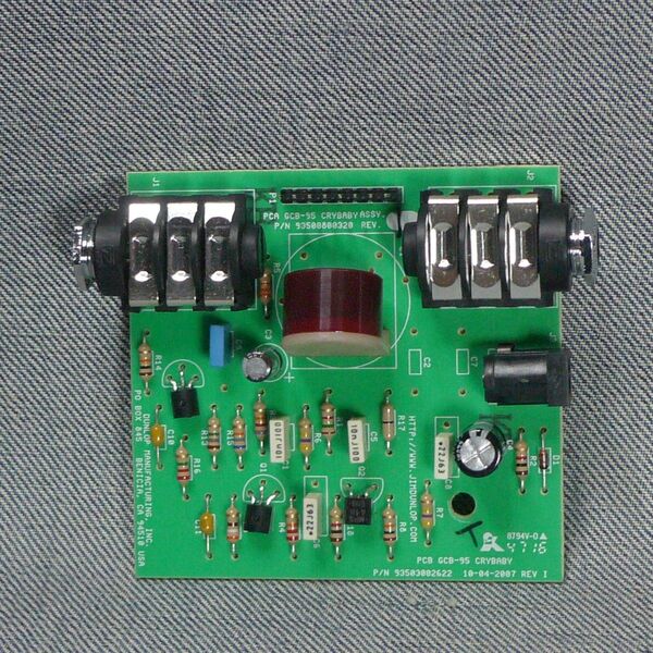 y634▼クライベイビー ワウ 基板 FASELジムダンロップ ◇ WAH Jim Dunlop Cry Baby 基盤