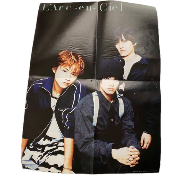 L'Arc〜en〜Ciel SHAZNA付録ポスター