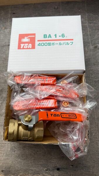 TOA 25mm 400型ボールバルブ BA 1-6