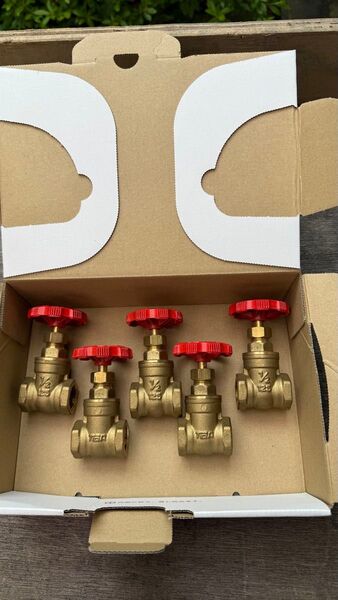TOA 13mmゲートバルブ5個セット