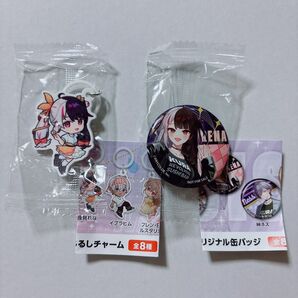 にじさんじ くら寿司 夜見れな めじるしアクセサリー 缶バッジ