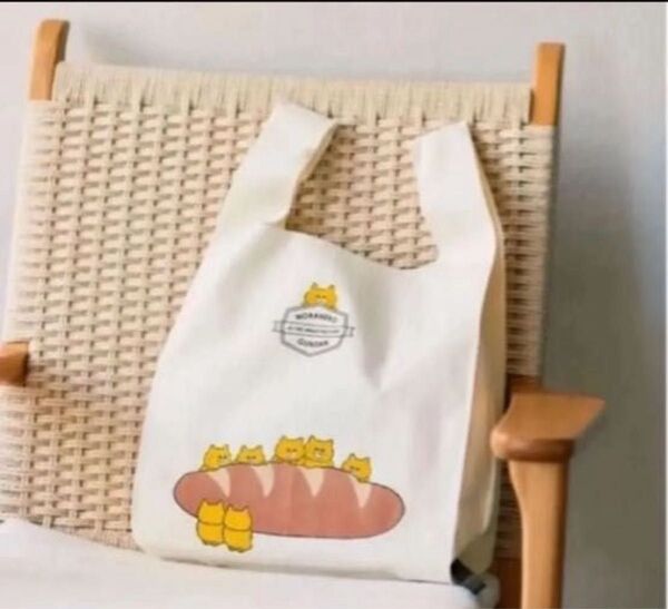 ラスト1点予定 新品 ノラネコぐんだん マルシェBAG エコバッグ サブバッグ