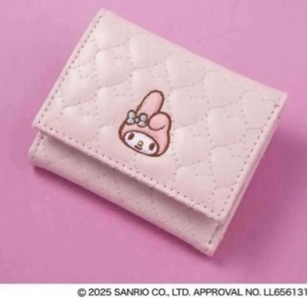 新品 マイメロディ ハートキルティング ミニ財布 サンリオ マイメロ