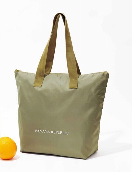 新品 BANANA REPUBLIC 撥水加工 大容量バッグ エコバッグ 旅行 バナナリパブリック