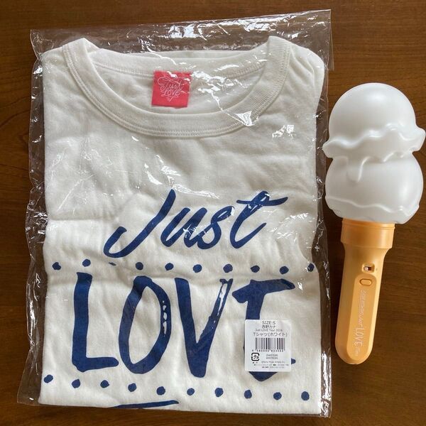 西野カナ 2016ライブグッズセット 半袖Tシャツ(S)+フリフラ just loveツアー