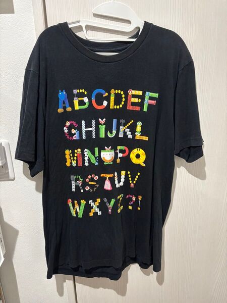 ユニクロ UT メンズ Tシャツ スーパーマリオ Lサイズ ニンテンドー任天堂 アルファベット ルイージ ピーチ クッパ キノピオ