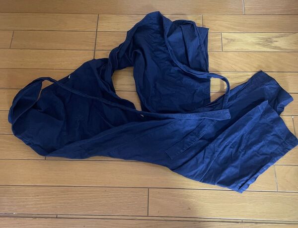 お祭り 股引き サイズLL 藍色 紺色