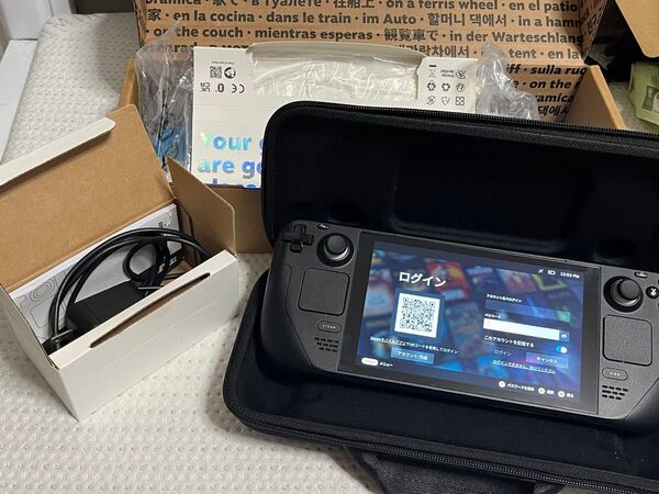 VALVE Steam Deck ポータブルゲーミングPC スチームデック 64GB LCD