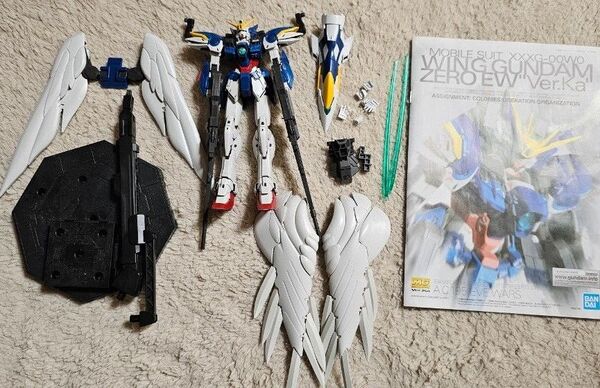 MG 1/100 ウイングガンダムゼロEW Ver.Ka 組立済み ガンプラ バンダイ