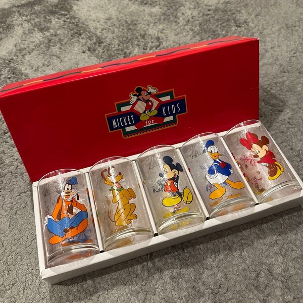 ディズニー グラス コップ セット レトロ