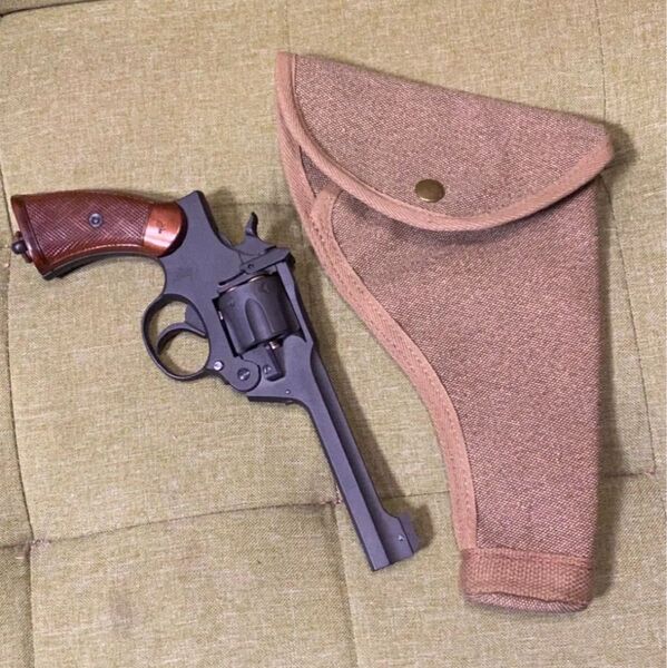 WWII イギリス軍 P37装備 エンフィールド拳銃用ホルスター(レプリカ)大英帝国 サバゲ コスプレ ミリタリー