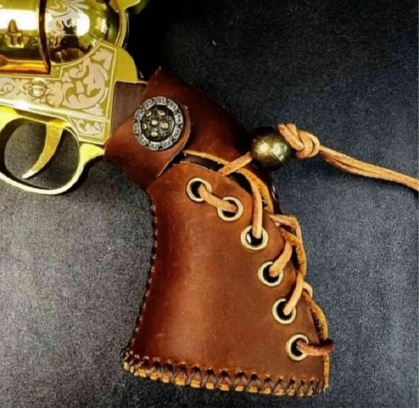 コルトSAA ピースメーカー用グリップカバー 西部劇 ウエスタン シングルアクションアーミー COLT 装飾 トイガン ピストル