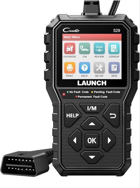 【新品未使用】OBD2 診断機 自動車 故障診断機 日本語設定可 無料アップデート 自動車故障診断機