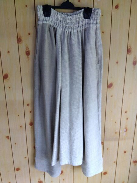 うさとの服 usaato 巻きスカートつきモモンガパンツ コットン