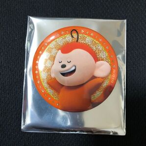 たべっこどうぶつ THE MOVIE ラメキャラバッジコレクション さるくん