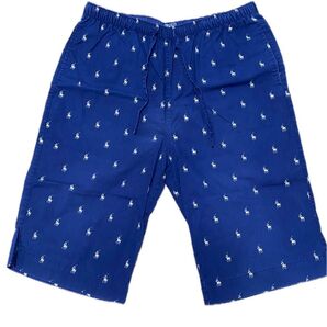 POLO RALPH LAUREN ハーフパンツ ネイビー ポニープリント柄