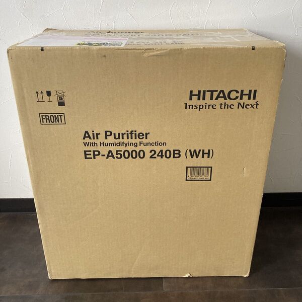 未開封未使用 日立 HITACHI Air Purifier EP-A5000 240B WH 空気清浄機 海外仕様