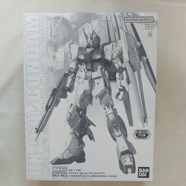 MG 1/100 νガンダム Ver.Ka メカニカルクリア