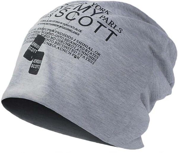 ニット帽 薄手 ニットワッチ ビーニー ニットキャップ 大きいサイズ 帽子 ストレッチ性 柔らかい(色: ライトグレー)07