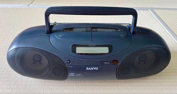 ★SANYO★ CD・カセットデッキ MCD-Z65F(K) 美品