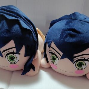 鬼滅の刃 嘴平伊之助 寝そべり ぬいぐるみ 2個セット