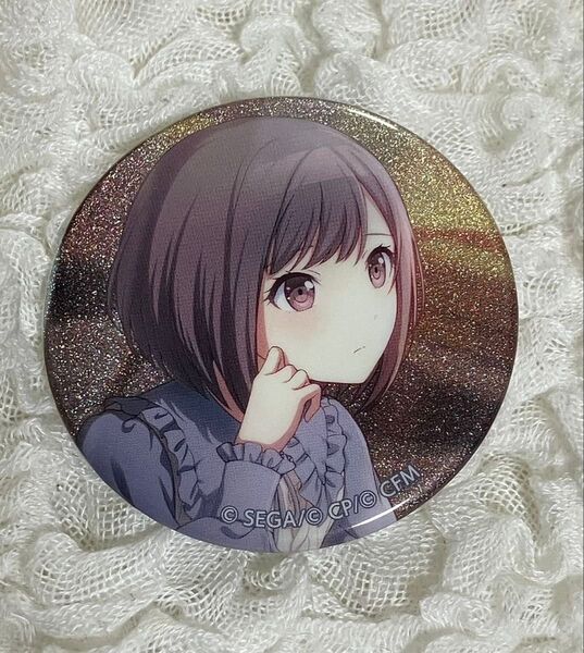 東雲絵名 グリッター缶バッジ プロセカ
