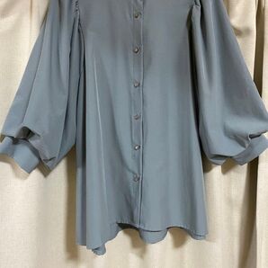 frames RAY CASSIN 5分袖 パフスリーブ ブラウス