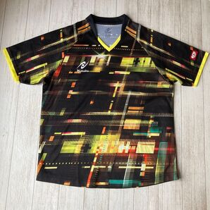 美品 男女兼用SS おしゃれnittaku 卓球 ユニフォーム ウエア ジャージ 黄色