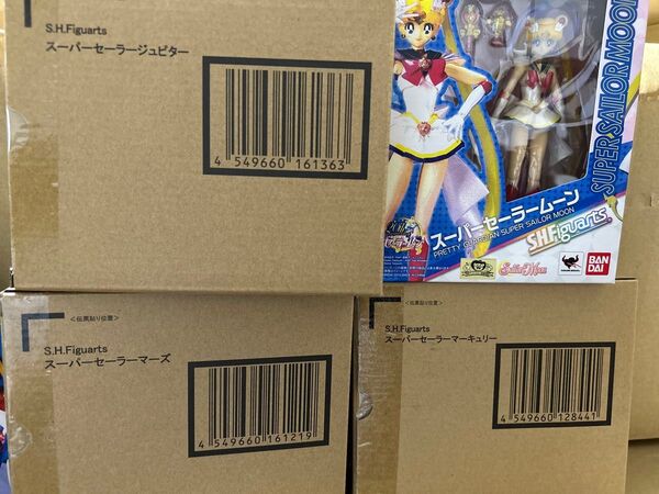 S.H.Figuarts スーパー セーラームーン マーズ ジュピター マーキュリー