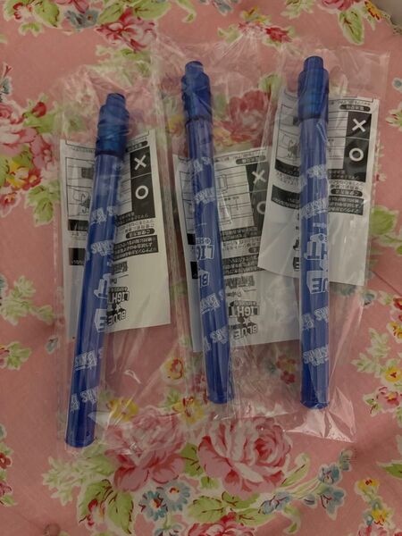 横浜DeNAベイスターズ★BLUE Lightシリーズ★ペンライト★3本セット★新品未使用