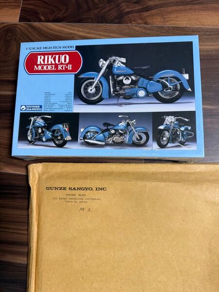 GUNZE SANGYO RIKUO MODEL RT-II 1/12 プラモデル