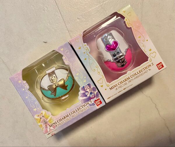 プリキュア ミニチャームコレクション2,3 タッチコミューン、カードコミューン(ブラック) まとめ売り