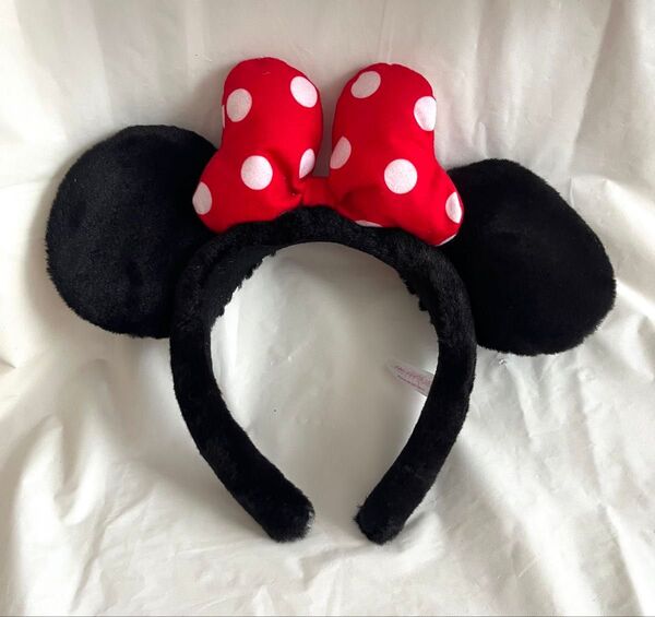 ミニーマウス カチューシャ ディズニー Disney ドット 水玉 ディズニーシー