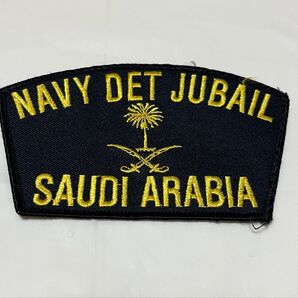 NAVY DET JUBAIL SAUDI ARABIA パッチ ワッペン 未使用