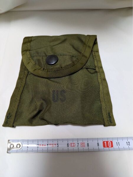 米軍 放出品 ナイロン製 オリーブドラブ コンパス ポーチ 86年 USA製