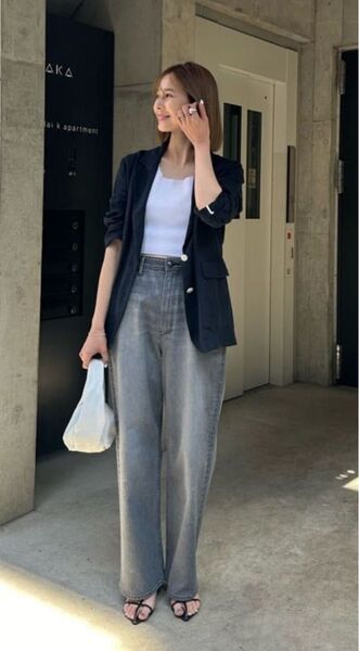YANUK ルーズストレート JOAN