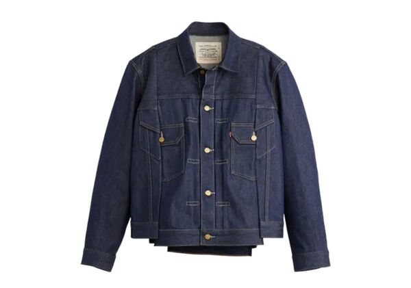 sacai x LEVI'S Men's Denim Jacket "Indigo" size 3