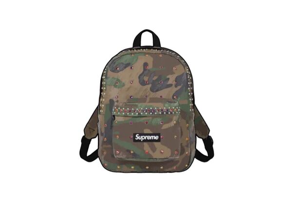 Supreme x b.b. Simon Denim Backpack "Woodland Camo"