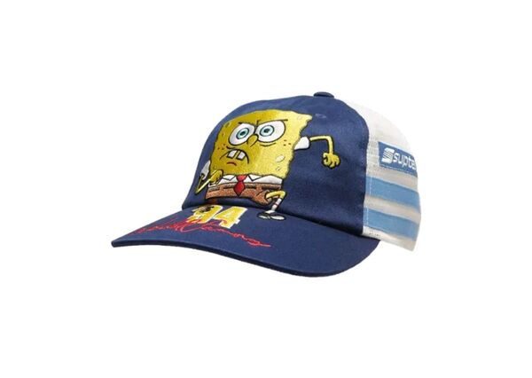 Supreme x SpongeBob Jeff Hamilton Mesh Back 6-Panel "White"