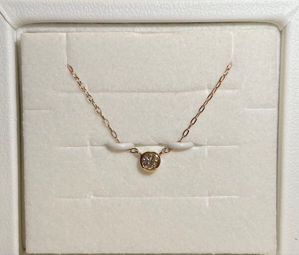 【美品】4℃ K18 イエローゴールド ネックレス