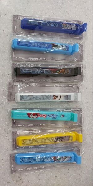 セブンイレブン ガンダム フードクリップ全7種